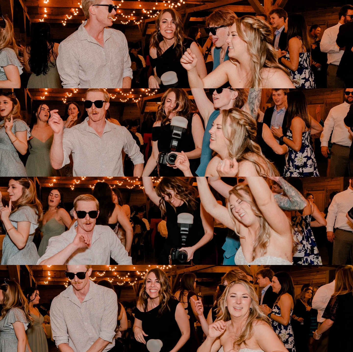 One thing about me as your wedding photographer …
I’m going to be on the dance floor 😉😂